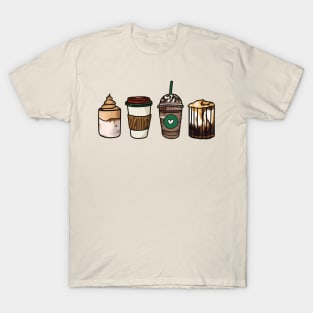 Coffee Christmas for Coffee Lover Cozy Holiday Xmas Combo T-Shirt